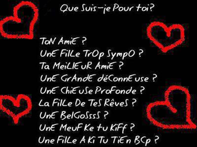 Que suis-je pour toi ????